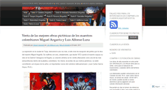 Desktop Screenshot of colecciondearte.wordpress.com