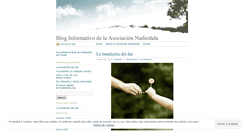 Desktop Screenshot of nadieshda.wordpress.com