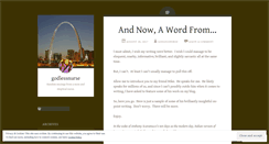 Desktop Screenshot of godlessnurse.wordpress.com