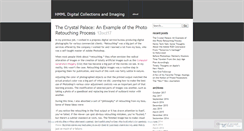 Desktop Screenshot of hmmldigiimaging.wordpress.com