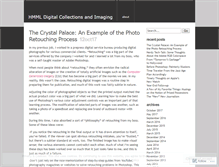 Tablet Screenshot of hmmldigiimaging.wordpress.com