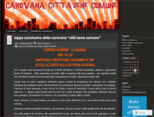 Tablet Screenshot of cittabenecomune.wordpress.com