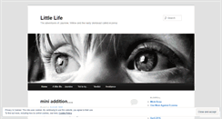 Desktop Screenshot of littlelifetrials.wordpress.com