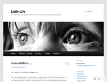 Tablet Screenshot of littlelifetrials.wordpress.com