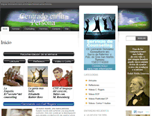 Tablet Screenshot of centradoenlapersona.wordpress.com