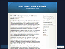 Tablet Screenshot of juliejonesinc.wordpress.com