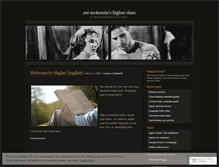 Tablet Screenshot of mrmckenzieshigherclass.wordpress.com