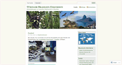 Desktop Screenshot of brasilienexkursion.wordpress.com