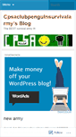 Mobile Screenshot of cpsaclubpenguinsurvivalarmy.wordpress.com