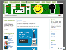Tablet Screenshot of cpsaclubpenguinsurvivalarmy.wordpress.com