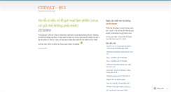 Desktop Screenshot of cdth7lt.wordpress.com