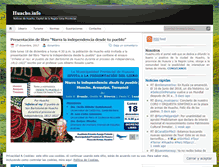 Tablet Screenshot of huachopuntoinfo.wordpress.com