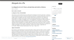 Desktop Screenshot of diegorosales.wordpress.com