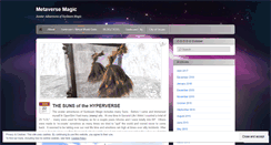 Desktop Screenshot of metaversemagic.wordpress.com