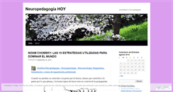 Desktop Screenshot of neuropedagogia.wordpress.com