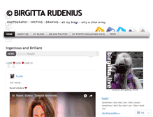 Tablet Screenshot of birgittarudenius.wordpress.com