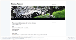 Desktop Screenshot of carinarunow.wordpress.com