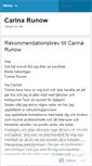 Mobile Screenshot of carinarunow.wordpress.com