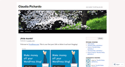 Desktop Screenshot of claudiapichardoactriz.wordpress.com