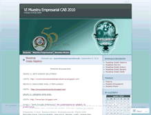 Tablet Screenshot of muestrasempresarialescab.wordpress.com