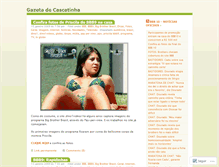Tablet Screenshot of gazetadecascatinha.wordpress.com