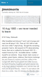 Mobile Screenshot of jimmimorris.wordpress.com