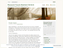 Tablet Screenshot of pleasantvalleybc.wordpress.com