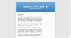 Desktop Screenshot of ceotricks.wordpress.com