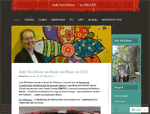 Tablet Screenshot of judymcallister.wordpress.com