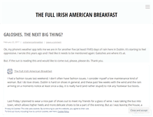 Tablet Screenshot of irishamericanbreakfast.wordpress.com