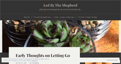 Desktop Screenshot of ledbytheshepherd.wordpress.com