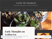 Tablet Screenshot of ledbytheshepherd.wordpress.com