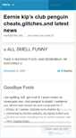 Mobile Screenshot of eerniekip.wordpress.com