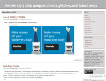 Tablet Screenshot of eerniekip.wordpress.com