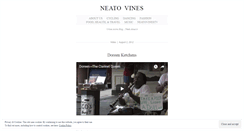 Desktop Screenshot of neatovines.wordpress.com