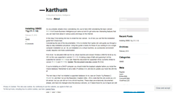Desktop Screenshot of karthum.wordpress.com
