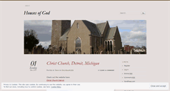 Desktop Screenshot of housesofworship.wordpress.com