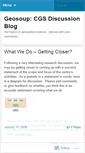 Mobile Screenshot of geosoup.wordpress.com