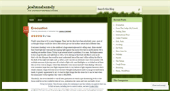 Desktop Screenshot of joshuadsandy.wordpress.com