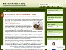 Tablet Screenshot of fitfoodcoach.wordpress.com