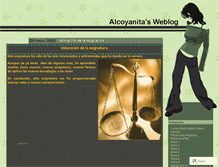 Tablet Screenshot of alcoyanita.wordpress.com