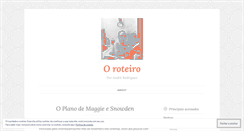 Desktop Screenshot of oroteiro.wordpress.com