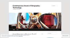 Desktop Screenshot of geographyhasissues.wordpress.com