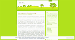 Desktop Screenshot of lcushing22.wordpress.com