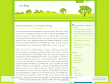 Tablet Screenshot of lcushing22.wordpress.com