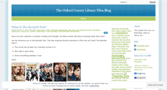 Desktop Screenshot of oxfordlibraries.wordpress.com