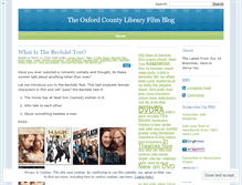 Tablet Screenshot of oxfordlibraries.wordpress.com