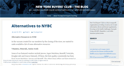 Desktop Screenshot of nybc.wordpress.com