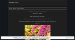 Desktop Screenshot of marocphotos.wordpress.com