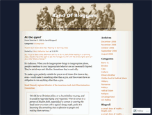 Tablet Screenshot of bandofbloggers2.wordpress.com